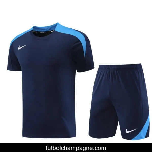 24_25 Nike Navy_Blue Short Sleeve Jersey+Shorts - Image 19