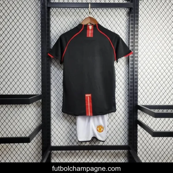 Retro KIDS 07_08 Manchester United Away 16-28 Jersey - Image 8