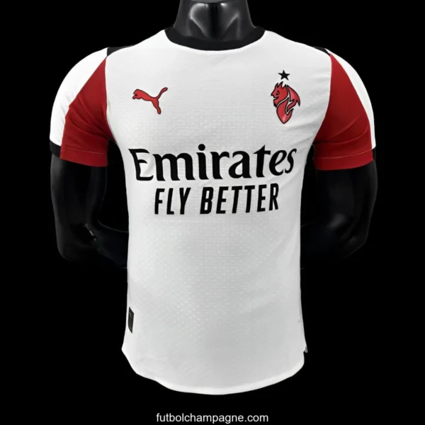 Player Version 25_26 AC Away White Jersey - Image 9