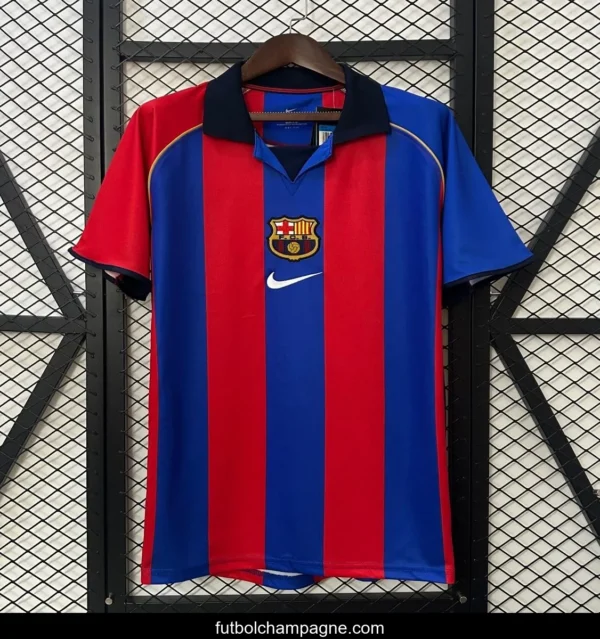 01_02 Retro Barcelona Home Jersey - Image 8
