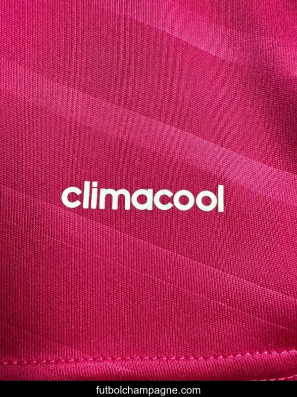 Retro 14_15 Real Madrid Away Pink Long Sleeve Jersey - Image 7