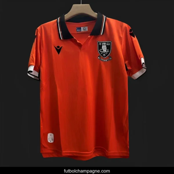 24_25 Sheffield Wednesday Third Orange Jersey - Image 3