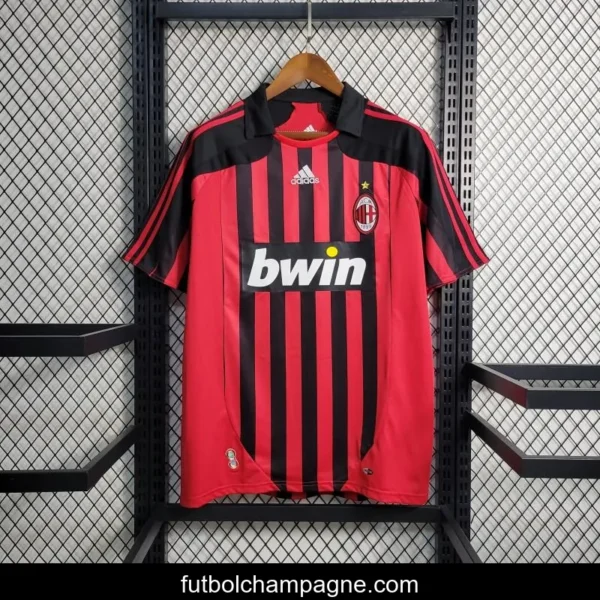 Retro 07-08 AC Milan Home Jersey - Image 10