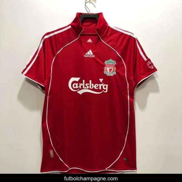 Retro 06_08 Liverpool Home Soccer Jersey - Image 13
