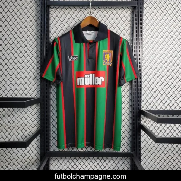 Retro 1993_95 Aston Villa Away Soccer Jersey - Image 9