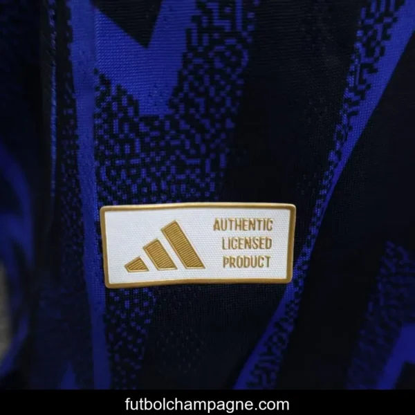 Player Version 25_26 Arsenal Third Blue with Geometric Lightning Pattern Jersey - Image 9