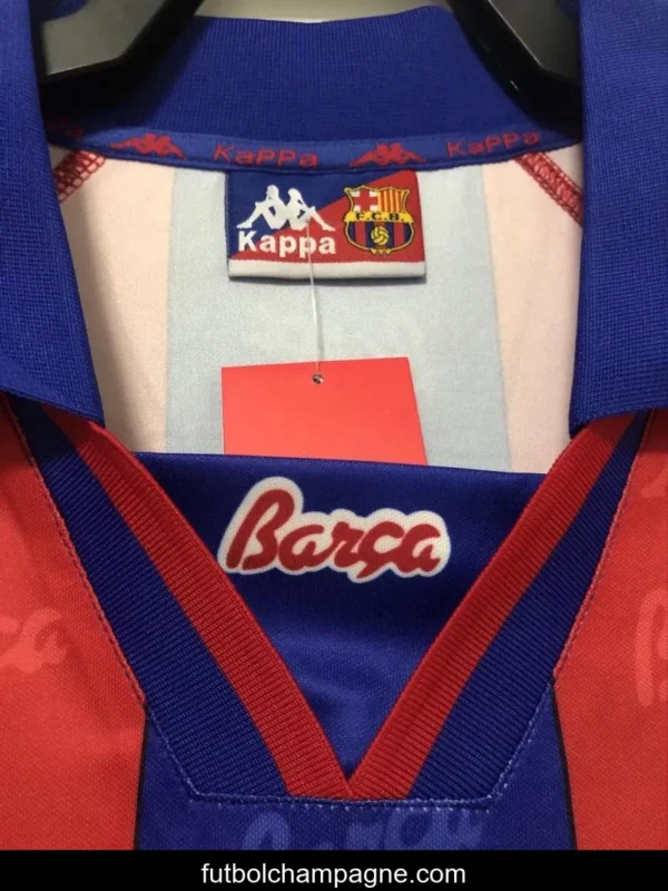 Retro 96_97 Barcelona Home Soccer Jersey - Image 10
