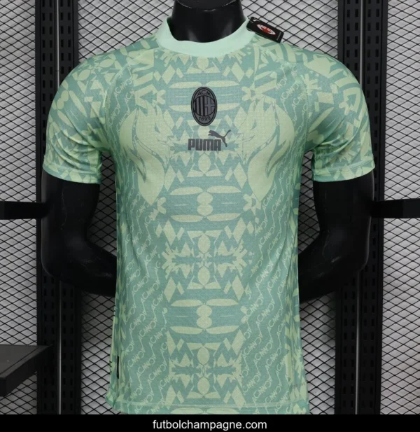 Player Version 24_25 AC Milan Green Special Jersey - Image 8