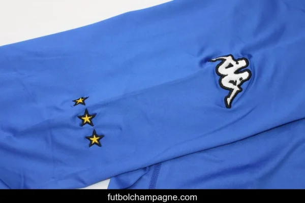 Retro 2000 Italy Home Long Sleeve Jersey - Image 9