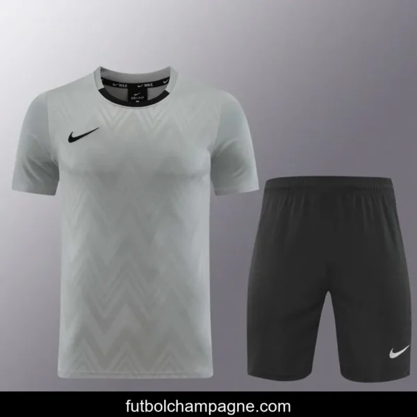 24_25 Nike Grey Short Sleeve Jersey+Shorts - Image 21