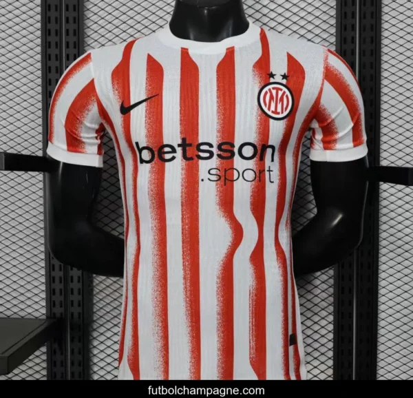 Player Version 25_26 Inter Milan Red_White Stripe Special Jersey - Image 8