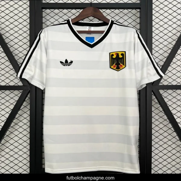1984 Retro Germany White Jersey - Image 4