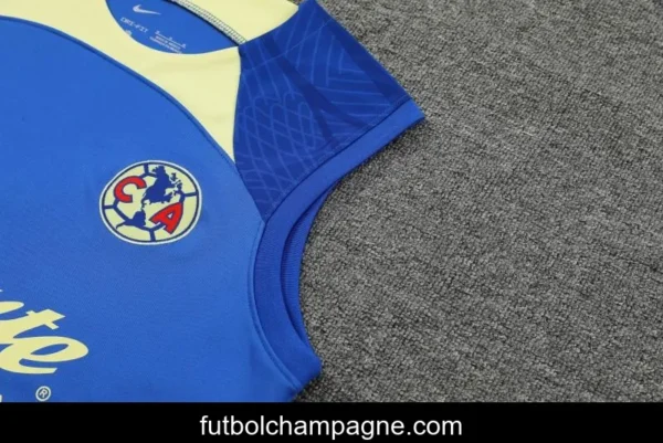 24_25 Club America Blue_Yellow Vest Jeresy+Shorts - Image 23