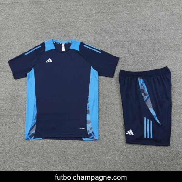 24_25 Adidas Navy Short Sleeve Jersey+Shorts - Image 20