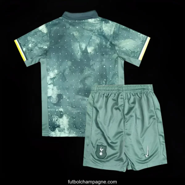 24_25 Kids Tottenham Hotspur Third Green Jersey - Image 7