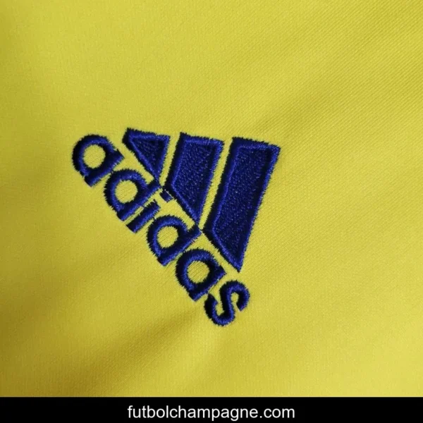 Retro 17-18 Flamengo Third Yellow Jersey - Image 10