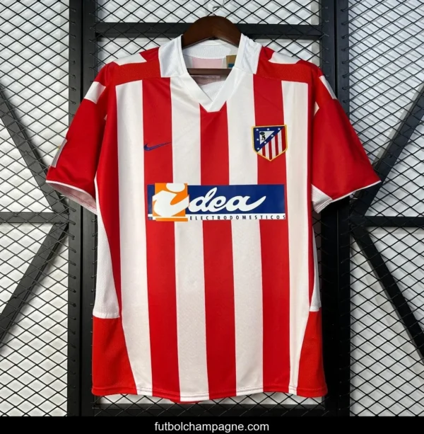 02_03 Retro Atletico Madrid Home Jersey - Image 9