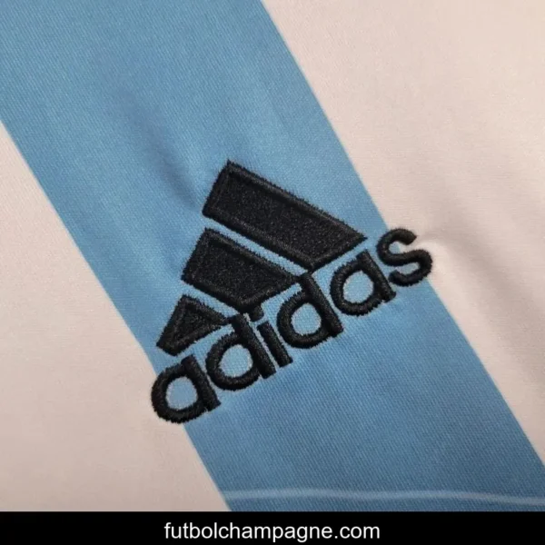 Retro 2014 Argentina Home Jersey - Image 9