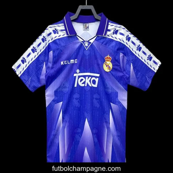 Retro 96_97 Real Madrid Away Jersey - Image 8