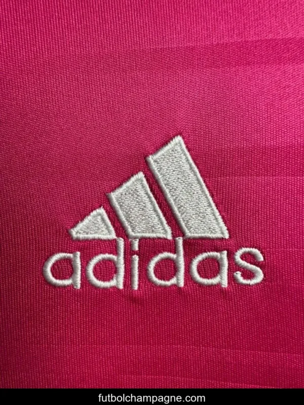 Retro 14_15 Real Madrid Away Pink Long Sleeve Jersey - Image 8