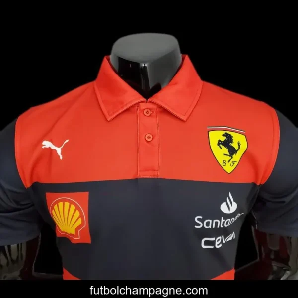 New F1 Formula One; Ferrari Racing Suit Polo Red - Image 10