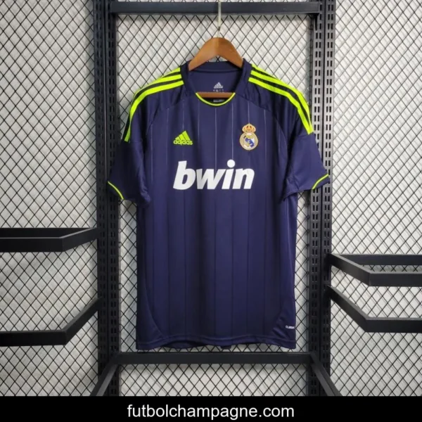 Retro 2012-13 Real Madrid Away Black Jersey - Image 10