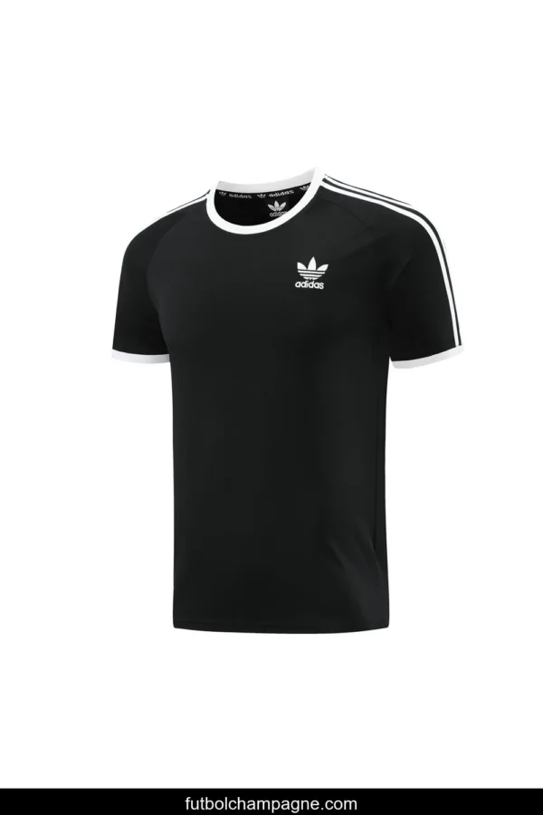 24_25 Adidas Original Black Short Sleeve Jersey+Shorts - Image 20