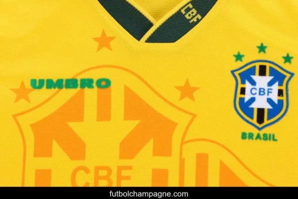 Retro Kids 1994 Brazil Home Jersey - Image 18