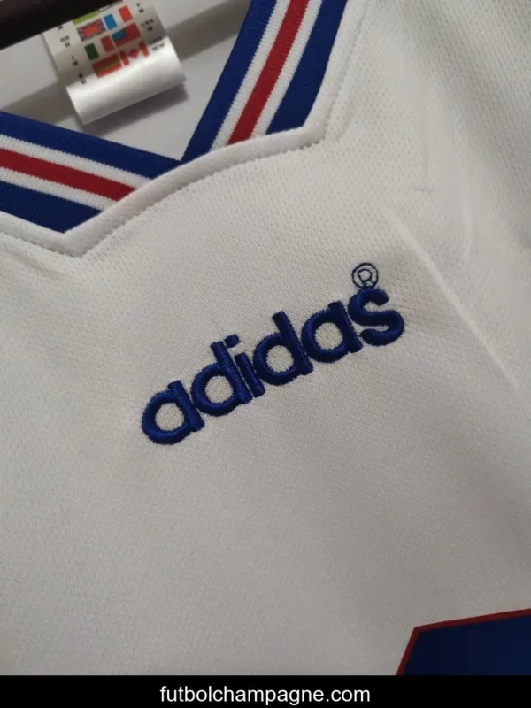 Retro 1996 France Away Soccer Jersey - Image 10