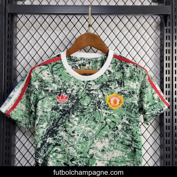 24_25 Kids Manchester United F.C X Stone Roses Icon Jersey - Image 10