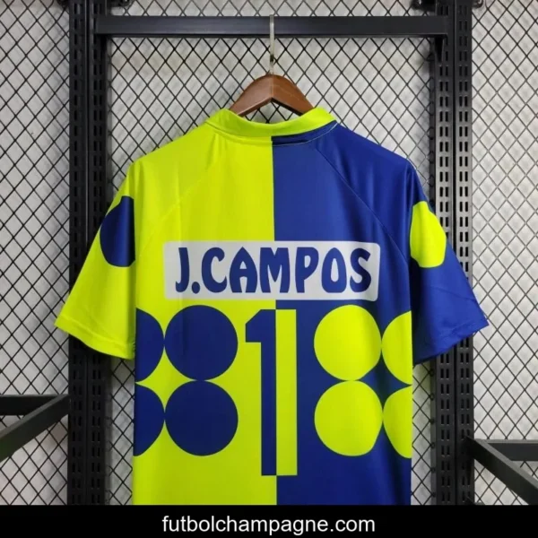 Retro 1998 Mexico Goalkeeper CAMPOS 1 Home Yellow Jersey - Image 7