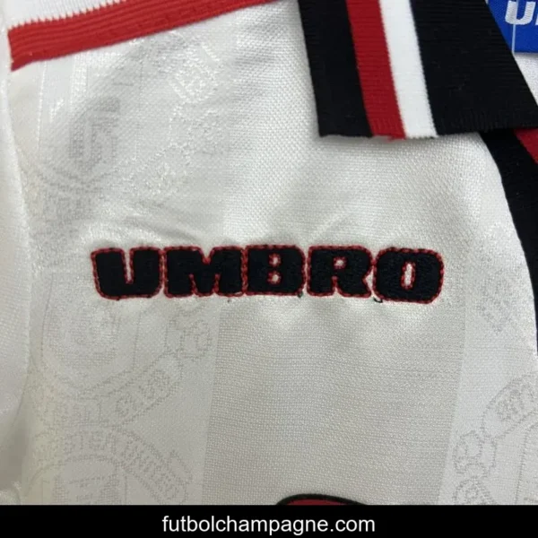 Retro 97_98 Kids Manchester United Away Size 16-28 Jersey - Image 8
