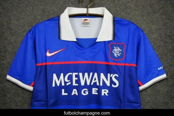 Retro 97_99 Glasgow Rangers Home Jersey - Image 8