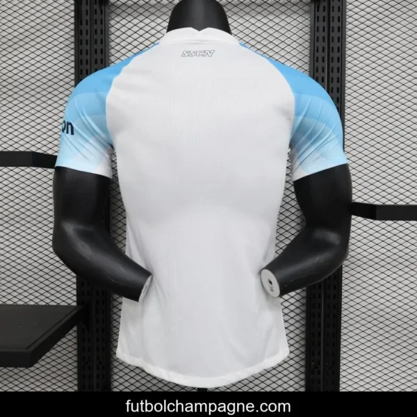 Player Version SSC Napoli Face Game Hirving Lozano Champion Jersey - Image 7