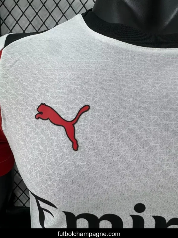 Player Version 25_26 AC Away White Jersey - Image 10
