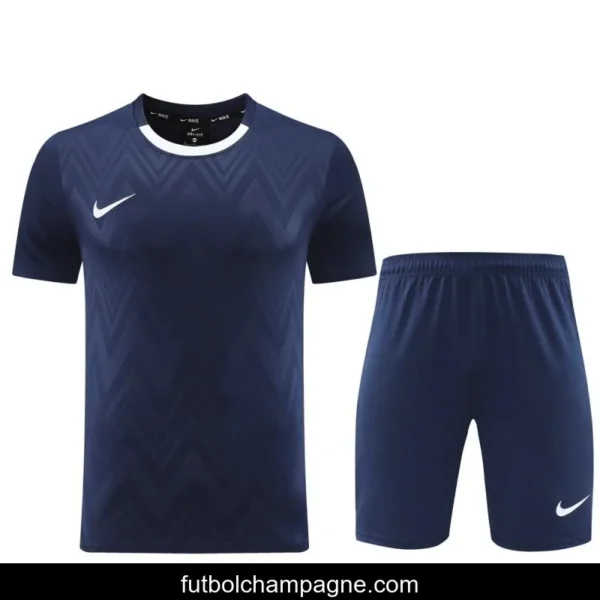 24_25 Nike Navy Short Sleeve Jersey+Shorts - Image 22
