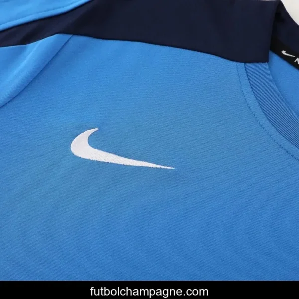 24_25 Nike Blue_Black Short Sleeve Jersey+Shorts - Image 24