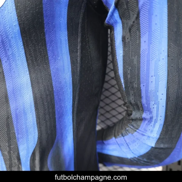 25_26 Player Version Inter Milan Home Long Sleeve Jersey - Image 9