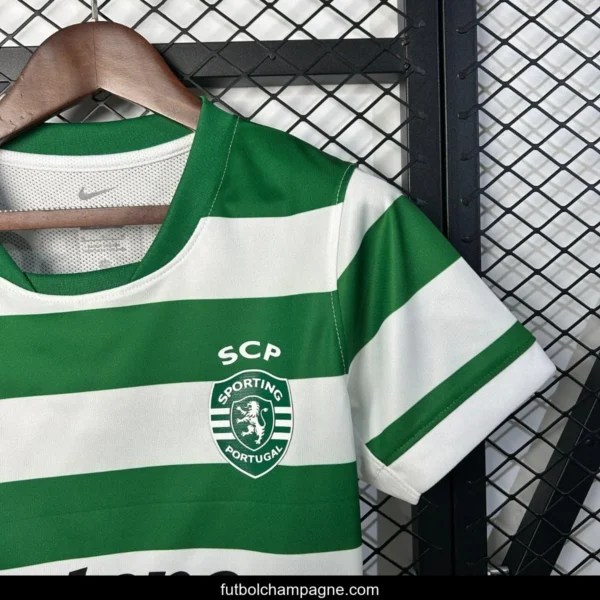 25_26 Women Sporting Lisbon Home Jersey - Image 8