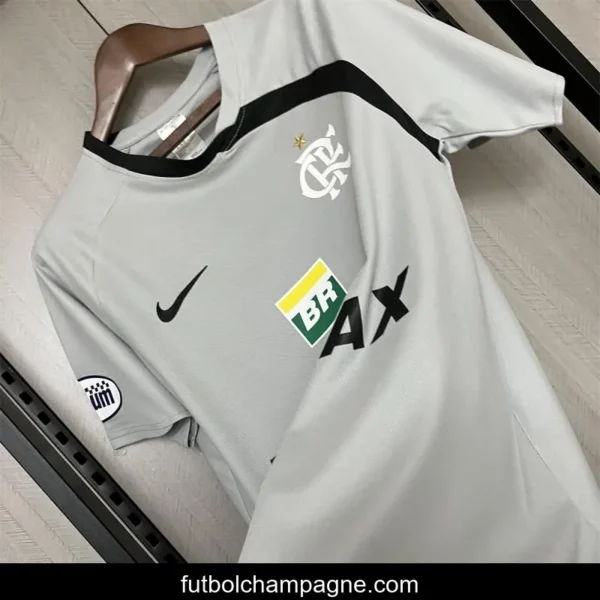 2008_09 Retro Flamengo Goalkeeper Grey Jersey - Image 12