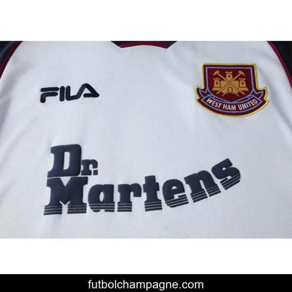 Retro 99_01 West Ham United Away Jersey - Image 11