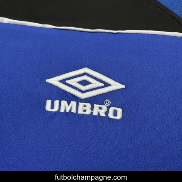 99_00 Retro Flamengo Goalkeeper Blue Jersey - Image 10