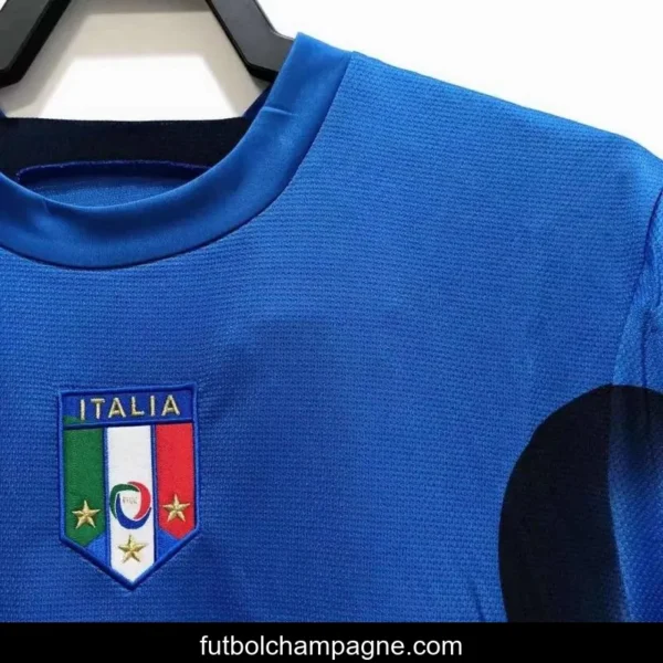 Retro 2006 Italy Home Soccer Jersey - Image 8