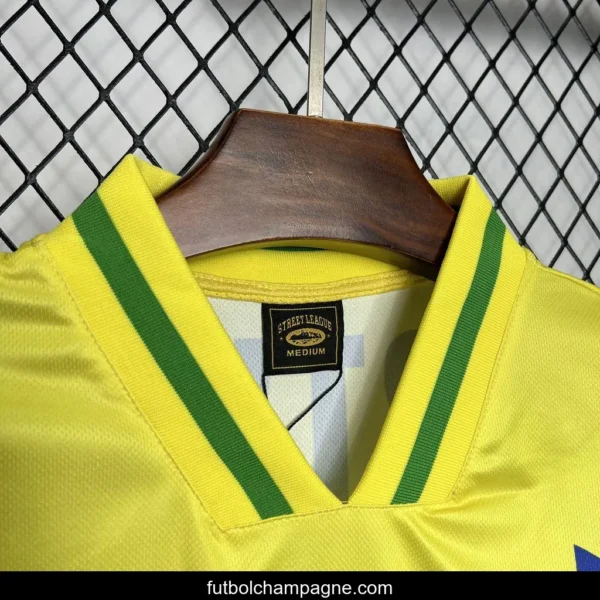 Retro 1995 Brazil Home Corteiz Jersey - Image 9