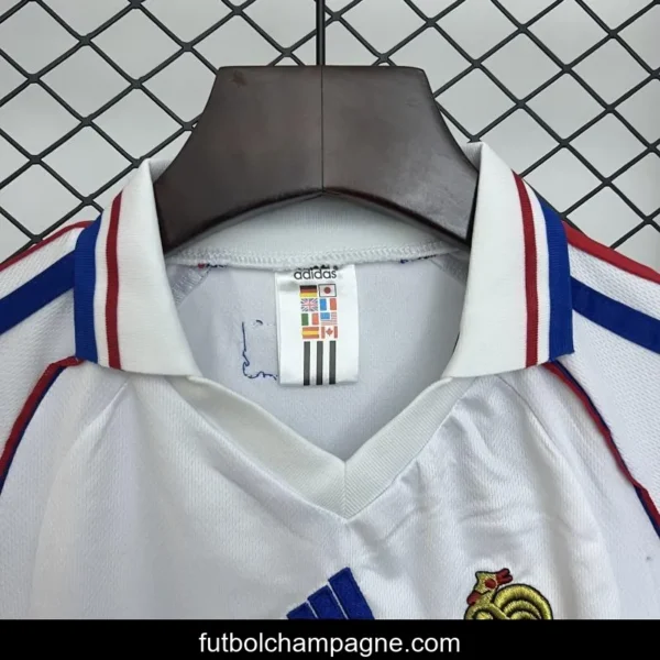 Retro 1998 Kids France Away Size 16-28 Jersey - Image 10
