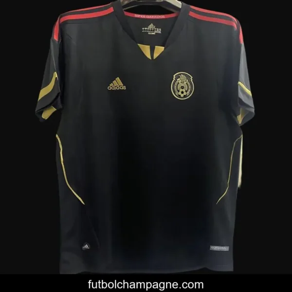 Retro 2011 Mexico Away Black Jersey - Image 11