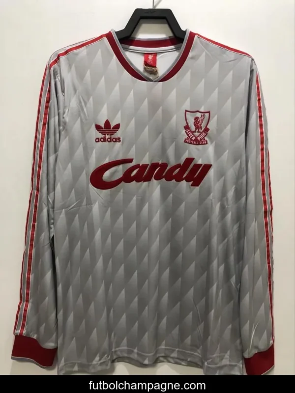 Retro 89_91 Long Sleeve Liverpool Away Soccer Jersey - Image 9