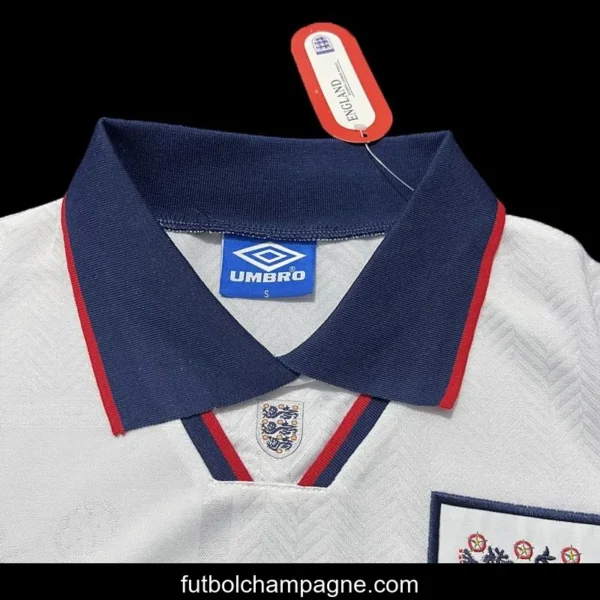 Retro 94_95 England At Home Soccer Jersey - Image 10