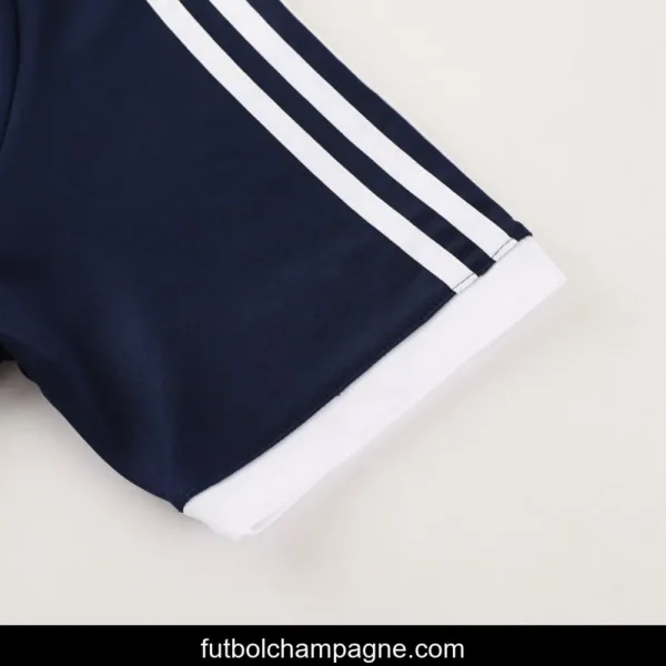 24_25 Adidas Original Navy Short Sleeve Jersey+Shorts - Image 22