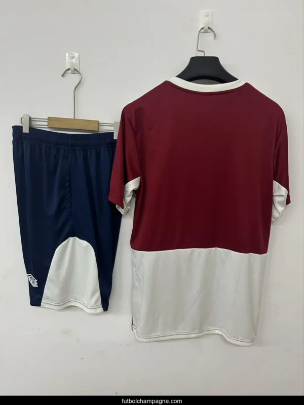 25_26 West Ham United Training Jersey Red+ Shorts - Image 3
